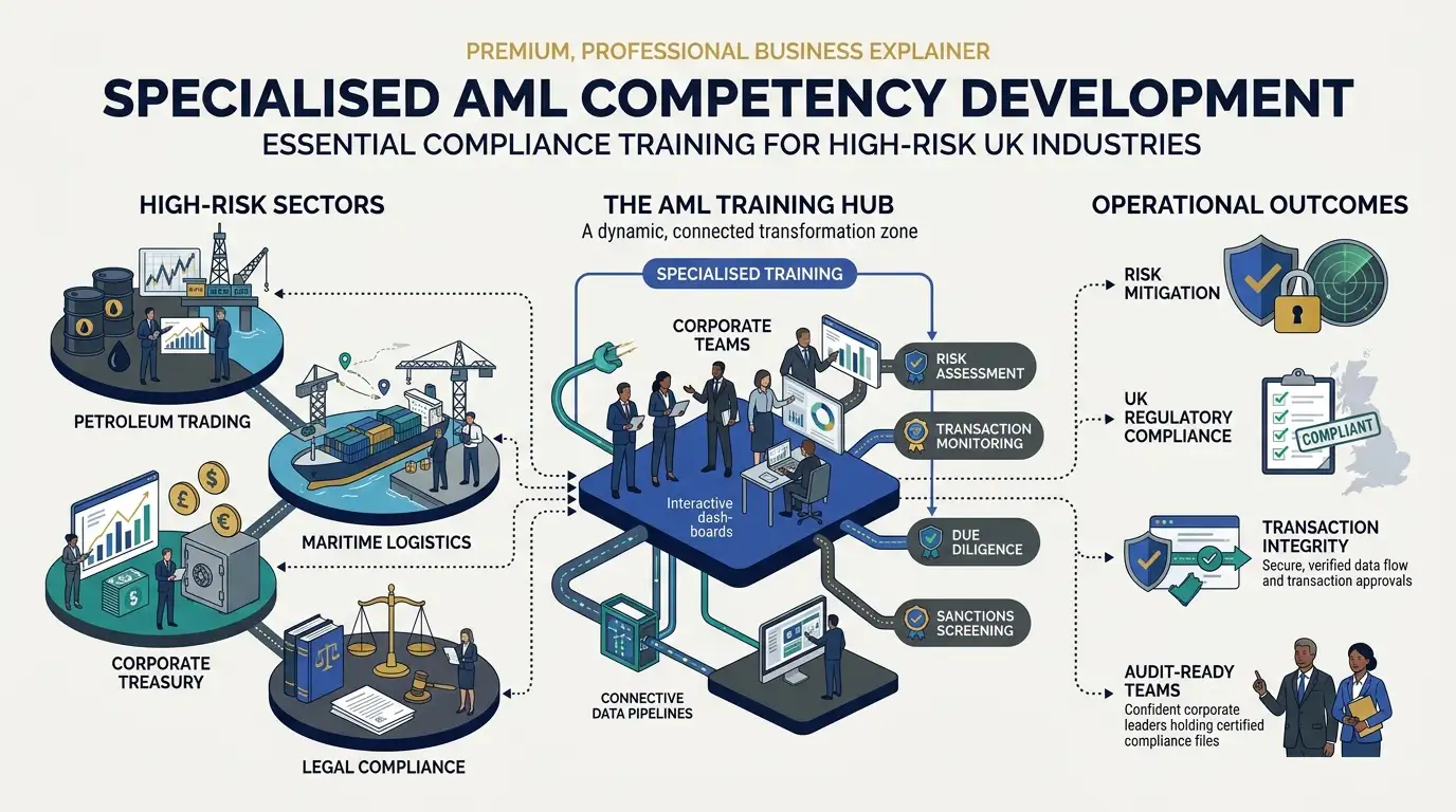 Which Corporate Teams and Industry Sectors Require Specialized Anti-Money Laundering Competency Development?