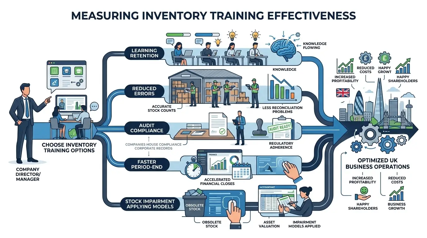 How Do Organizations Evaluate the Effectiveness of Materials Accounting Training Options?