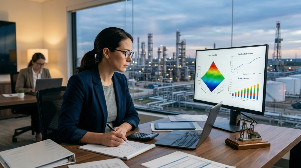 NPV, IRR & Fiscal Sensitivity Analysis: What Specialist Oilfield Economics Training Covers