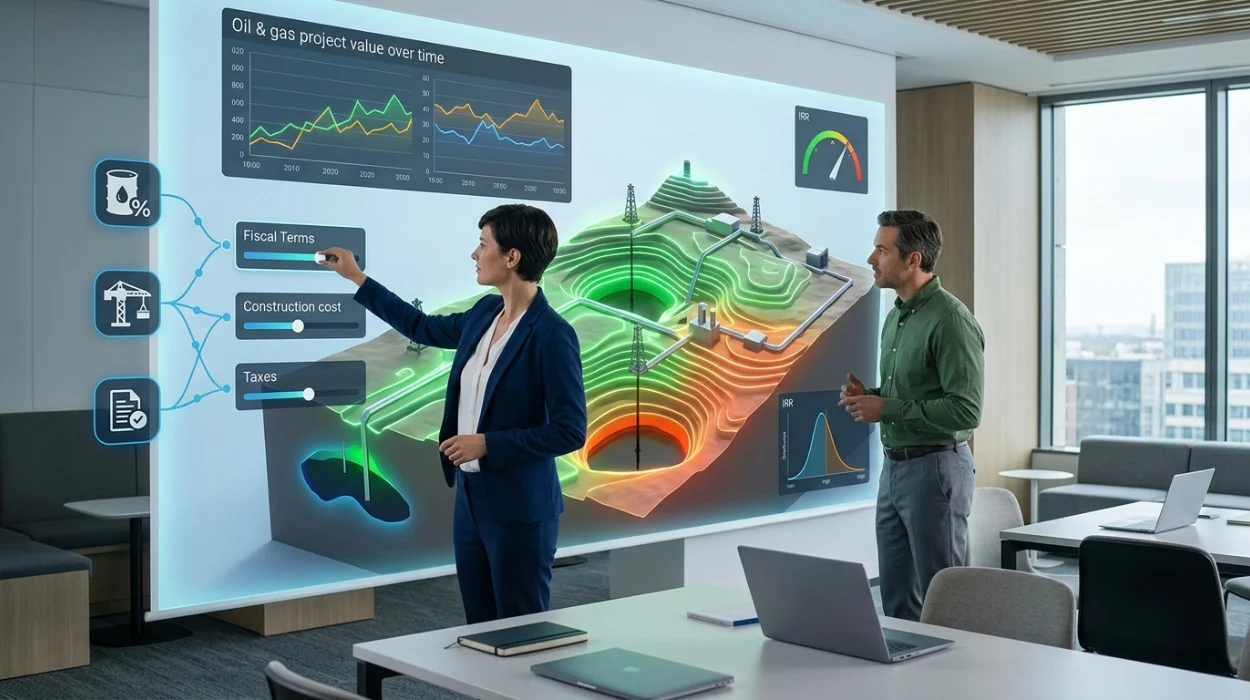 NPV, IRR & Fiscal Sensitivity Analysis Training for Oil & Gas Project Evaluation Professionals